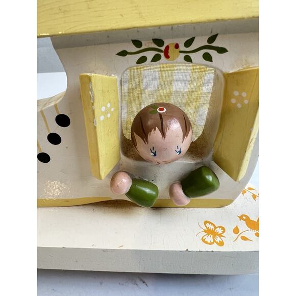 Vintage Lamp Nursery Originals Old Woman That Lived In A Shoe Light & Nightlight - Picture 4 of 12